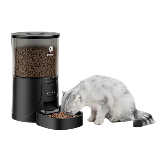 Pet Ultra Automatic Feeder / Black, 4 Liters