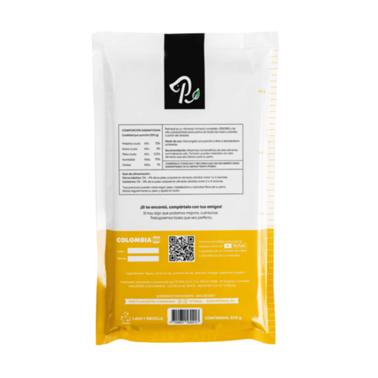 Petmeal Natural Cooked Diet for Dogs - Vita K Beef 500g