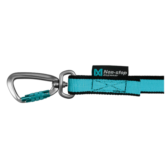 Bungee leash, unisex, aqua, 2m, single