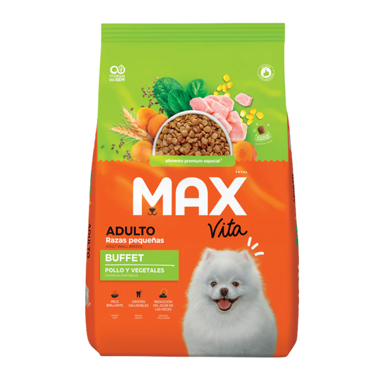 C MAX VITA ADULT R. SMALL. FRANGO AND VEGETABLE BUFFET 2 KG