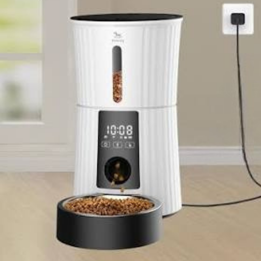 Petory Automatic Pet Feeder / White