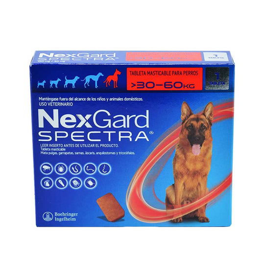 NEXGARD SPECTRA 30-60 kilos (XL)