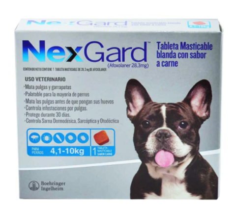 NEXGARD DOGS 4-10 kilos