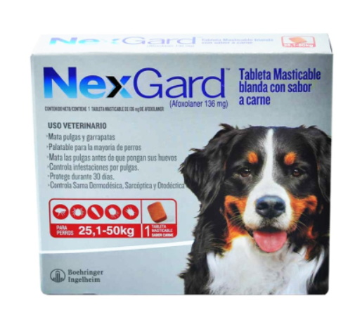 NEXGARD DOGS 25-50 kilos