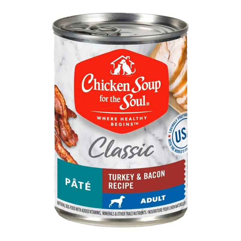 Chicken Soup Classic Dog - Turkey & Bacon - Cuts in Gravy 369g