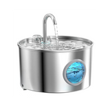 Giotohun 2.2 liter stainless steel automatic cat fountain