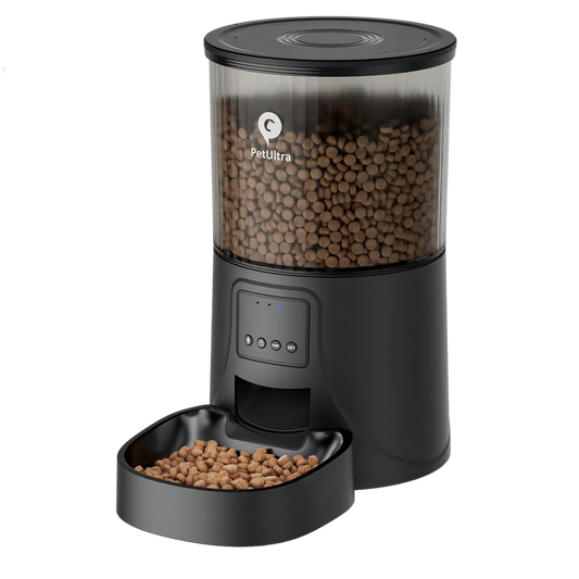 Pet Ultra Automatic Feeder / Black, 4 Liters