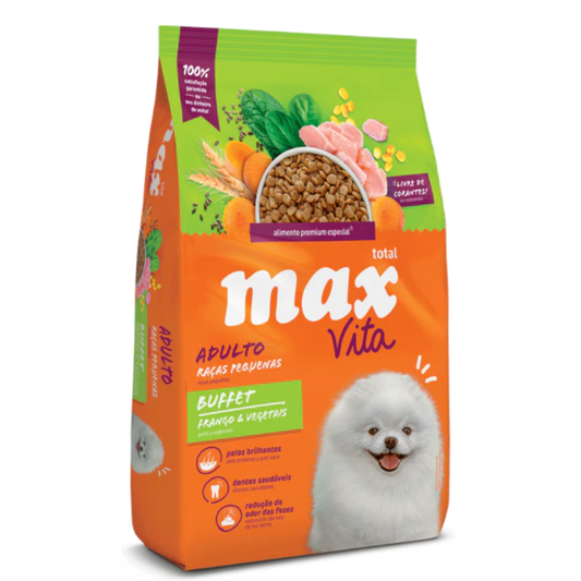 C MAX VITA ADULT R. SMALL. FRANGO AND VEGETABLE BUFFET 1 KG