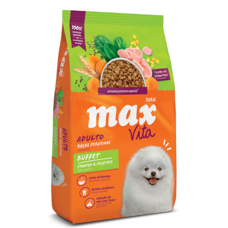 C MAX VITA ADULT R. SMALL. FRANGO AND VEGETABLE BUFFET 1 KG