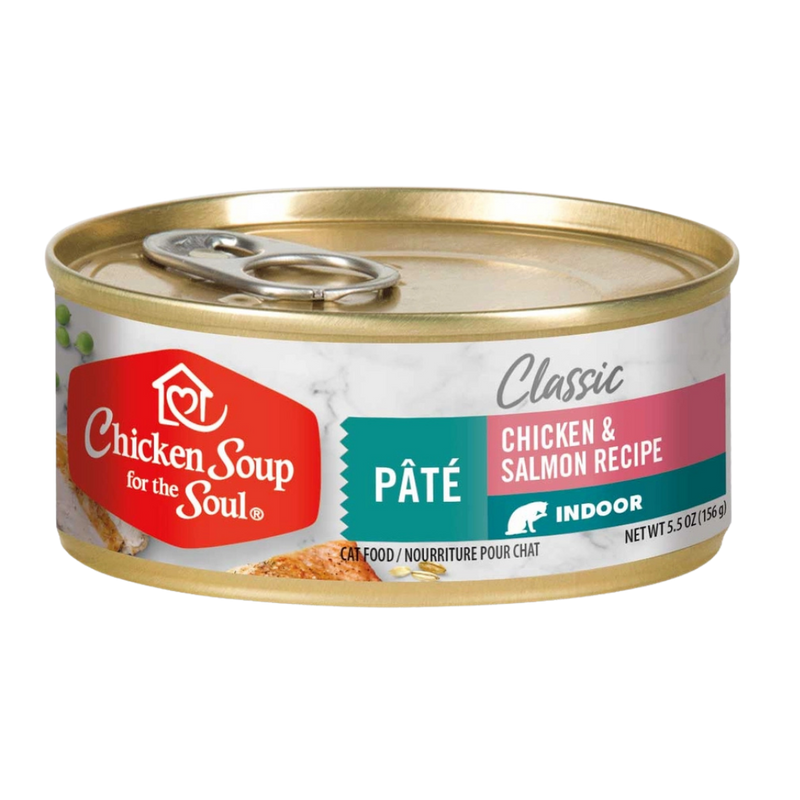 Chicken Soup Indoor - Chicken & Salmon Pate 156g