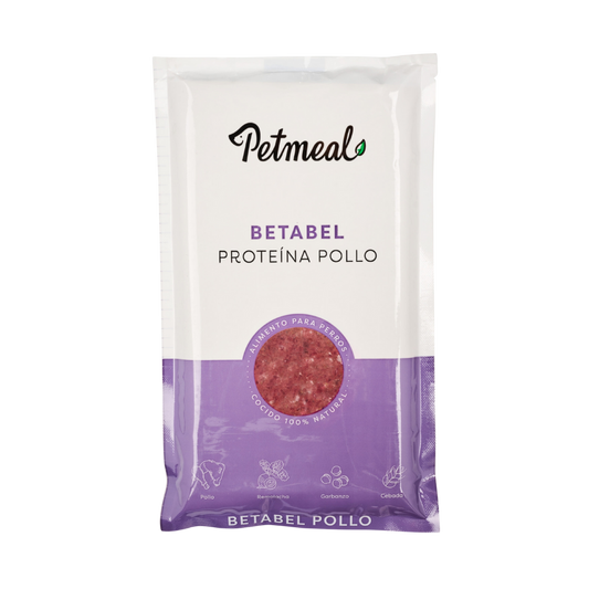 Petmeal Natural Cooked Diet for Dogs - Beetroot and Chicken 500g