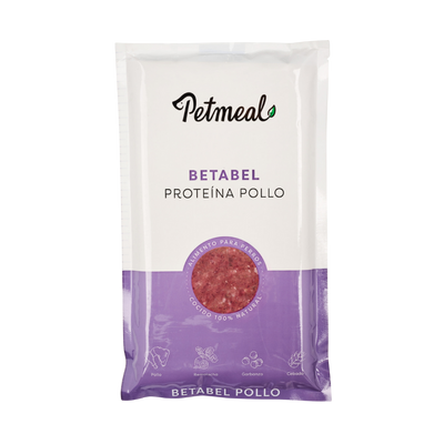 Petmeal Natural Cooked Diet for Dogs - Beetroot and Chicken 500g