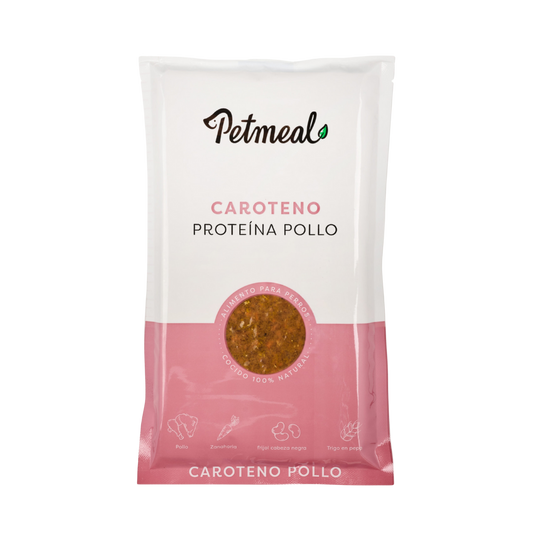 Petmeal Natural Cooked Diet for Dogs - Chicken Carotene 500g
