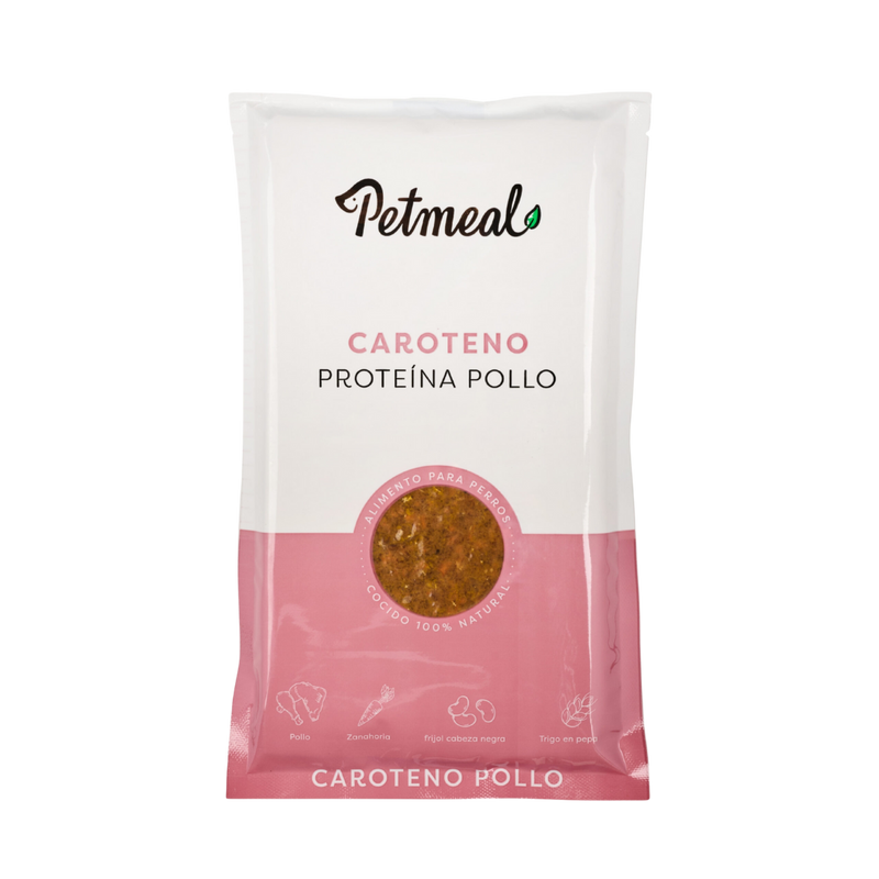 Petmeal Natural Cooked Diet for Dogs - Chicken Carotene 500g