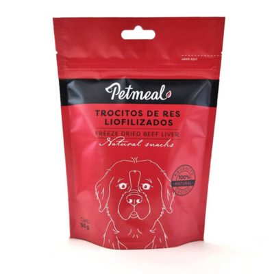 Petmeal Freeze-Dried Snack for Dogs - Beef Liver 50g