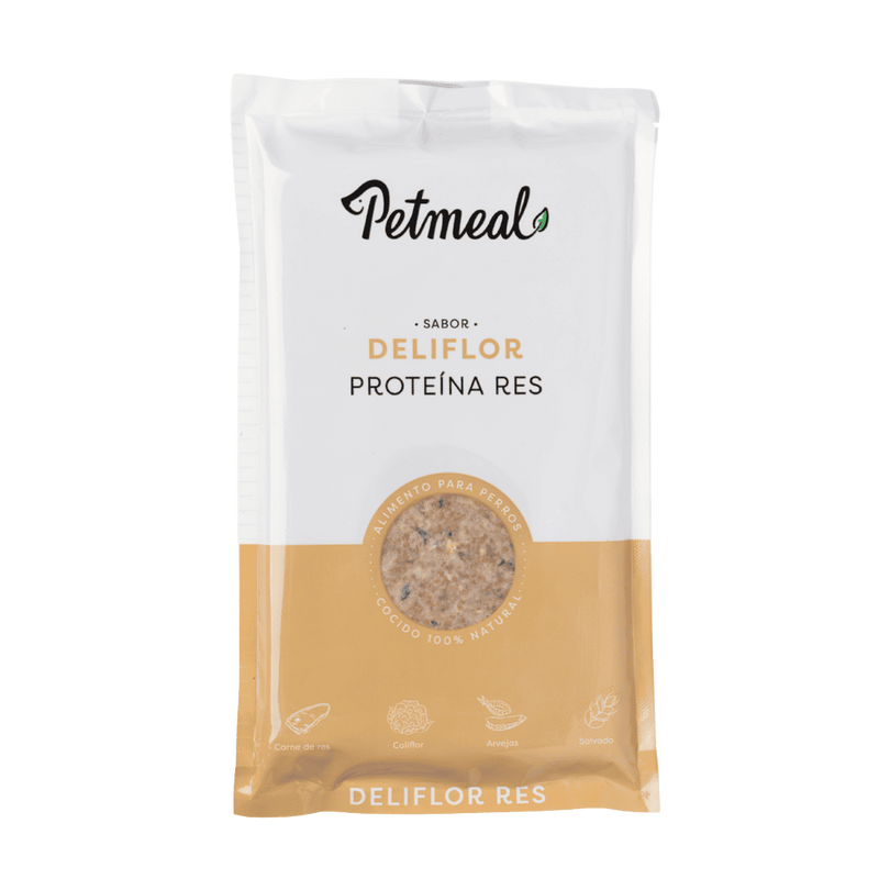 Petmeal Natural Cooked Diet for Dogs - Deliflor Beef 500g