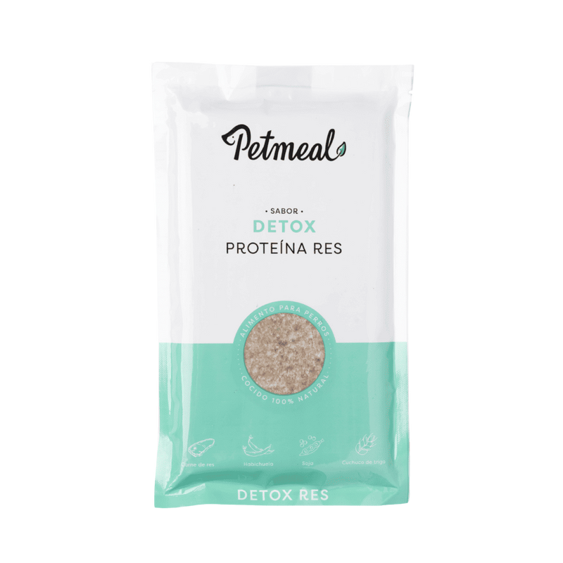 Petmeal Natural Cooked Diet for Dogs - Beef Detox 500g