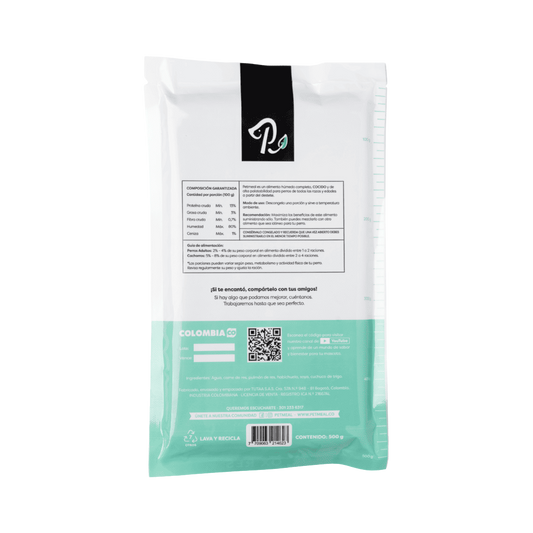 Petmeal Natural Cooked Diet for Dogs - Beef Detox 500g