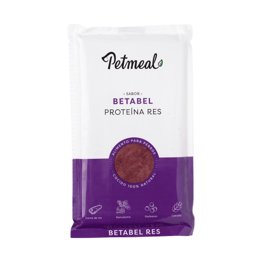 Petmeal Natural Cooked Diet for Dogs - Beetroot and Beef 500g