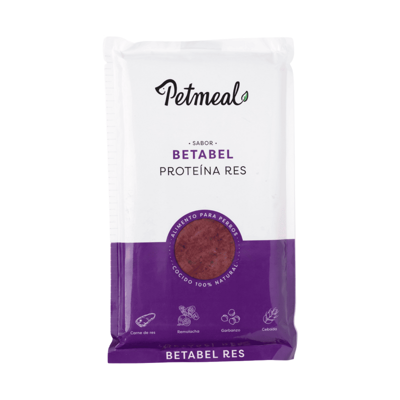 Petmeal Natural Cooked Diet for Dogs - Beetroot and Beef 500g