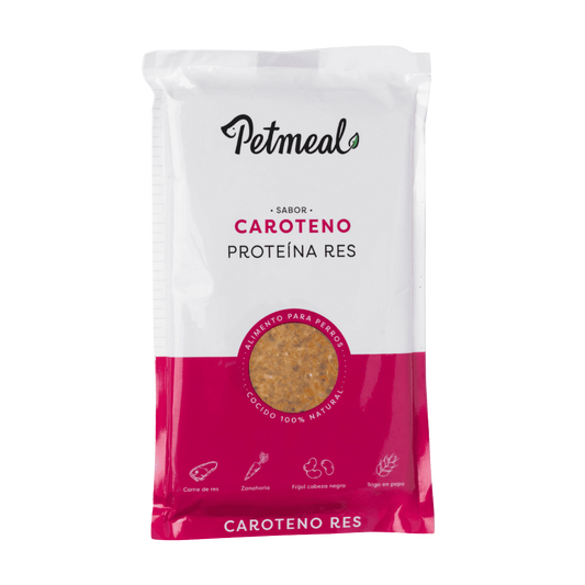 Petmeal Natural Cooked Diet for Dogs - Beef Carotene 500g