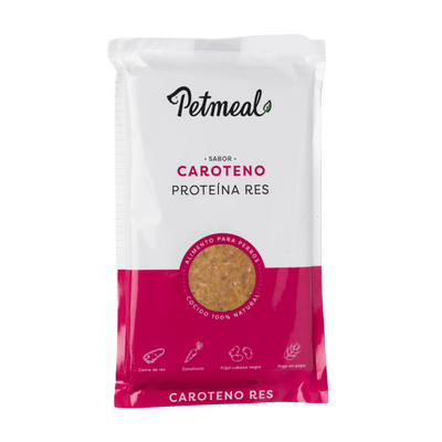 Petmeal Natural Cooked Diet for Dogs - Beef Carotene 500g