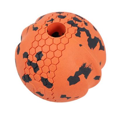 Dog Ball – Unisex – Orange/Black – 60 x 60 mm