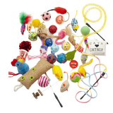 20-piece box of cat toys / Fashion Talk