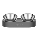 Petkit Adjustable Double Metal Feeder / Black