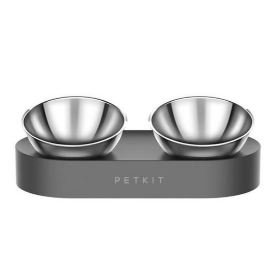Petkit Adjustable Double Metal Feeder / Black