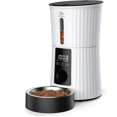Petory Automatic Pet Feeder / White