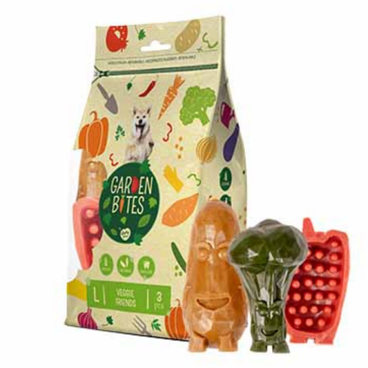 Garden Bites veggie friends L-11cm-3pcs