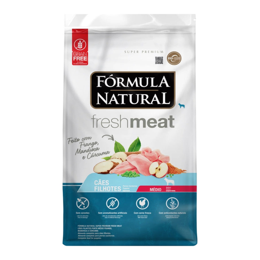 Fresh Meat Caes Filhotes Medium Chicken puppies * 2.5 Kg